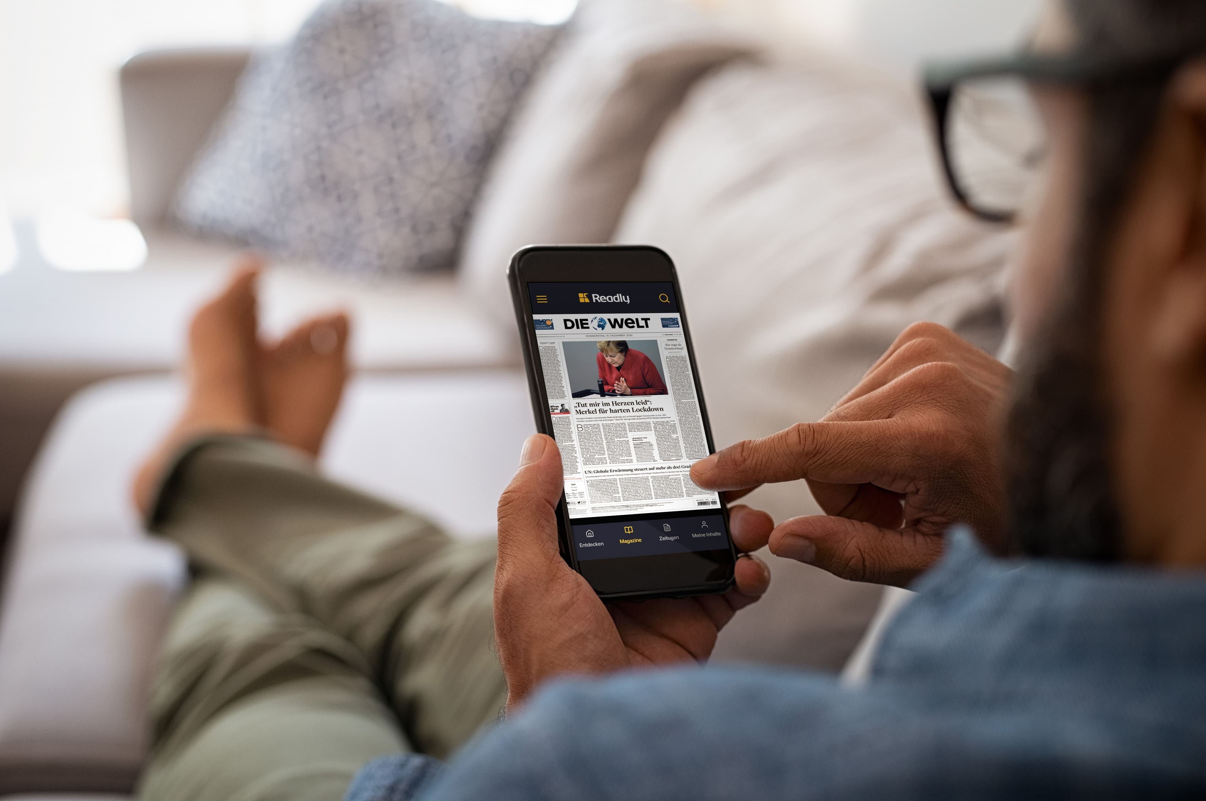 Axel Springer utökar sitt partnerskap med Readly - lägger till dagstidningar på plattformen