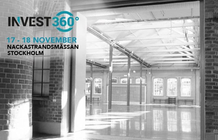 Missa inte årets inspirationshelg för investeringar den 17-18 November i Stockholm!