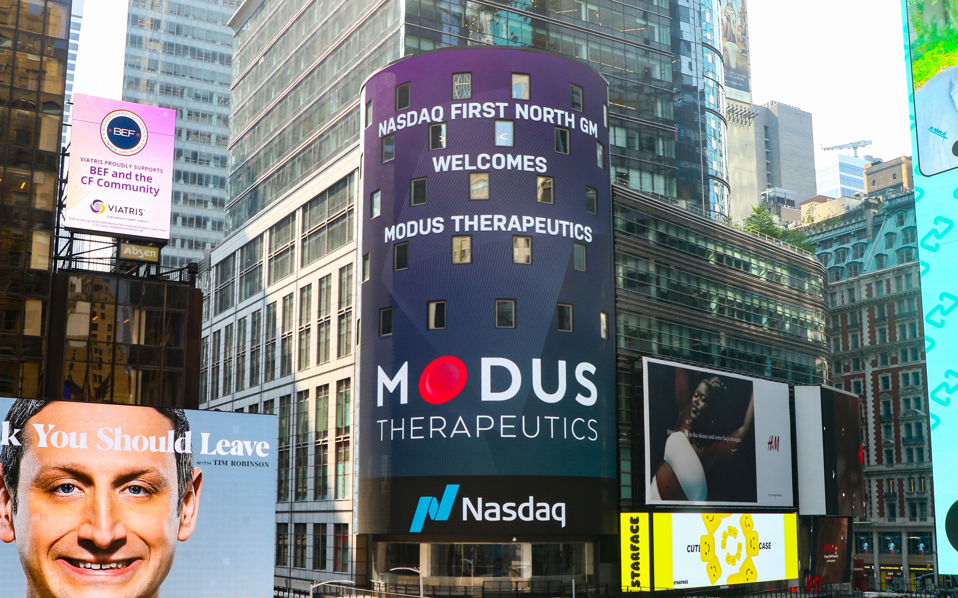 Idag inleds handeln i Modus Therapeutics aktier och teckningsoptioner på Nasdaq First North Growth Market